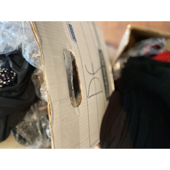 Perceptions New York Women’s Sweater Size 12 BlACK Cover Up 3/4 Sleeves - Picture 8 of 8